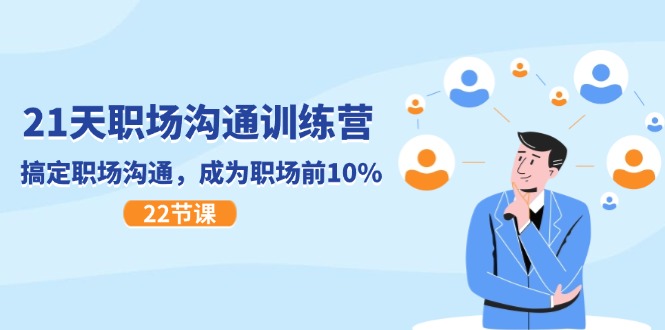 21天职场沟通特训营，搞定职场沟通，成为职场前10%（22节）-孔明聊项目