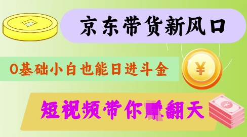 最新京东短视频带货代运营秘籍，轻松躺挣【揭秘】-孔明聊项目