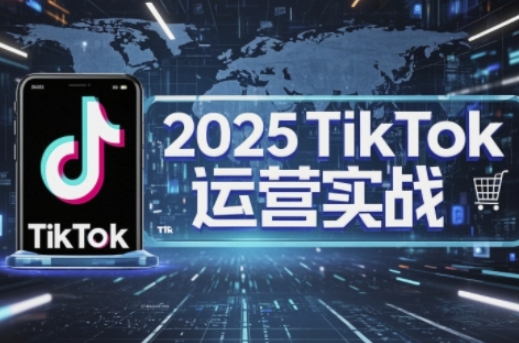 2025TikTok电商运营，掌握TikTok店铺运营核心技巧，实现低成本高转化-孔明聊项目