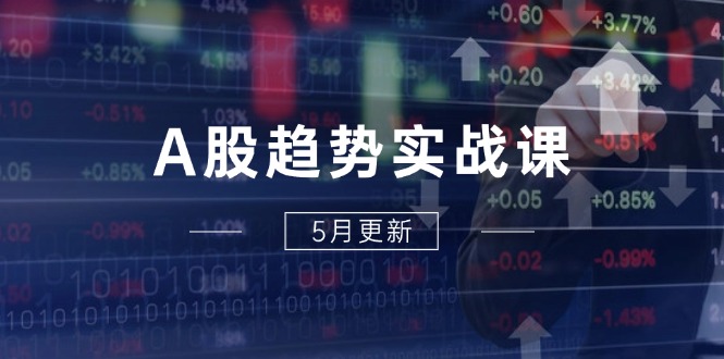 A股趋势实战课：主力动向+政策红利，2025全年策略5月更新-孔明聊项目