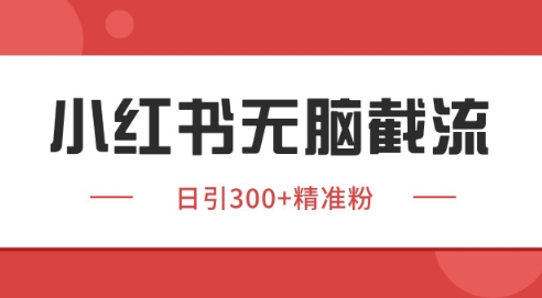 小红书截流同行客源，独家野路子获客玩法 日引200+暴力获客【揭秘】-孔明聊项目
