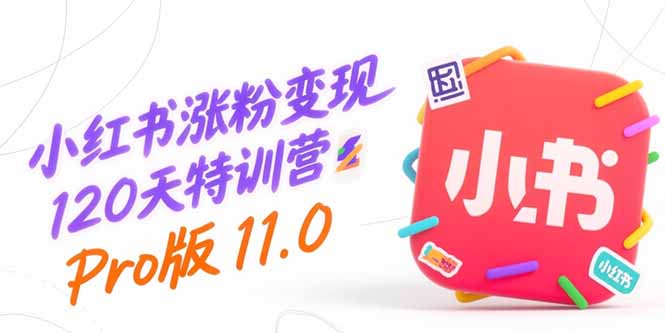小红书涨粉变现120天特训营Pro版11.0：从0到1掌握平台运营,内容制作和变现-孔明聊项目