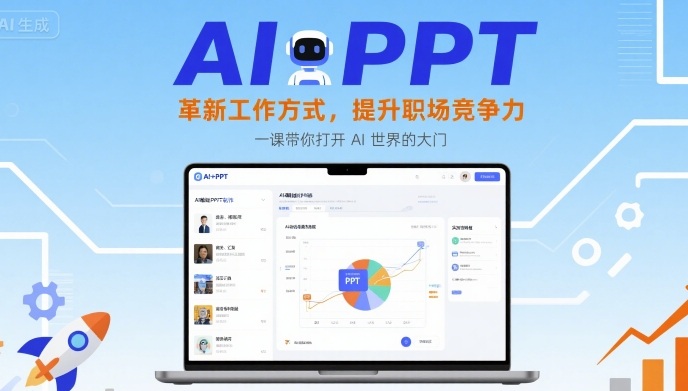 AI+PPT：革新工作方式，提升职场竞争力，一课带你打开 AI 世界的大门-孔明聊项目