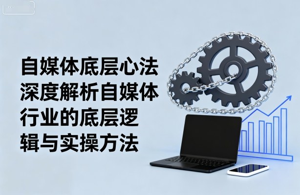 自媒体底层心法，深度解析自媒体行业的底层逻辑与实操方法-孔明聊项目