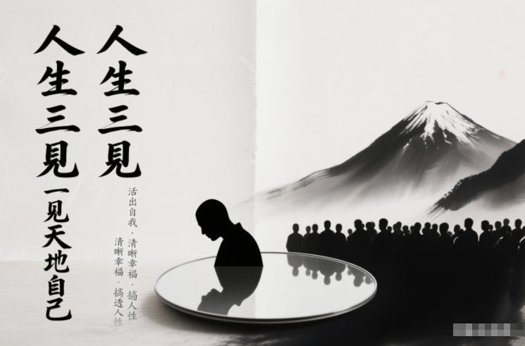 人生三见一见天地见众生见自己，活出自我拥有清晰幸福人生，搞透人性-孔明聊项目