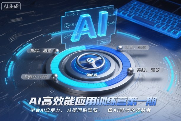 AI高效能应用训练营第一期，学会AI应用力，从提问到驾驭，做AI时代的领航者(更新)-孔明聊项目
