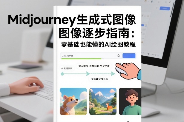 Midjourney生成式图像逐步指南：零基础也能懂的AI绘图教程-孔明聊项目