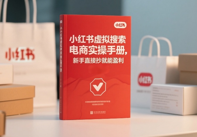 小红书⁠‬⁠‌‬⁠‬‍‍‌‬‌‍⁠‌⁠⁠‬‬‌‍虚拟搜索电商实操手册，新手直接抄就能盈利-孔明聊项目