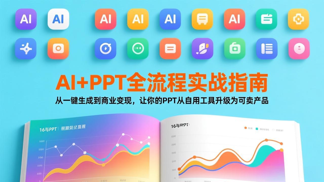 AI+PPT全流程实战指南：从一键生成到商业变现，让你的PPT从自用工具升级为可卖产品-孔明聊项目