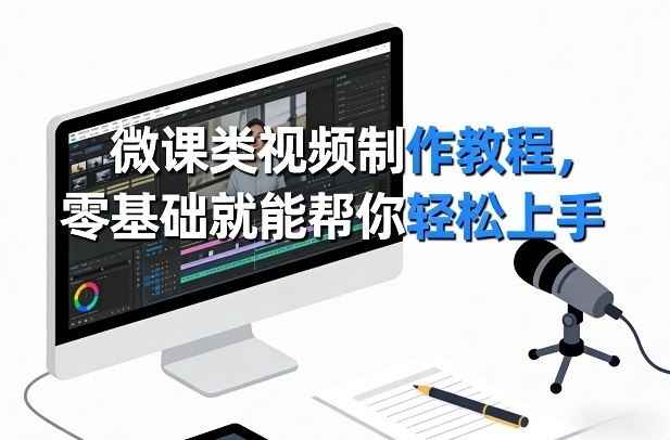 微课类视频制作教程，零基础就能帮你轻松上手-孔明聊项目
