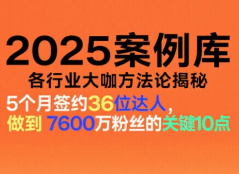 波波来了案例库，收录各行业大咖的方法论，各行业大咖方法论揭秘(更新2026年3月)-孔明聊项目