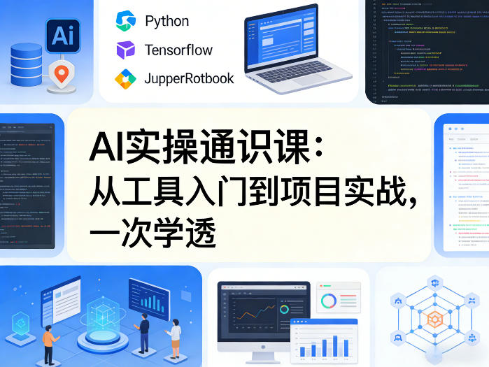 AI实操通识课，从工具入门到项目实战，一次学透-孔明聊项目