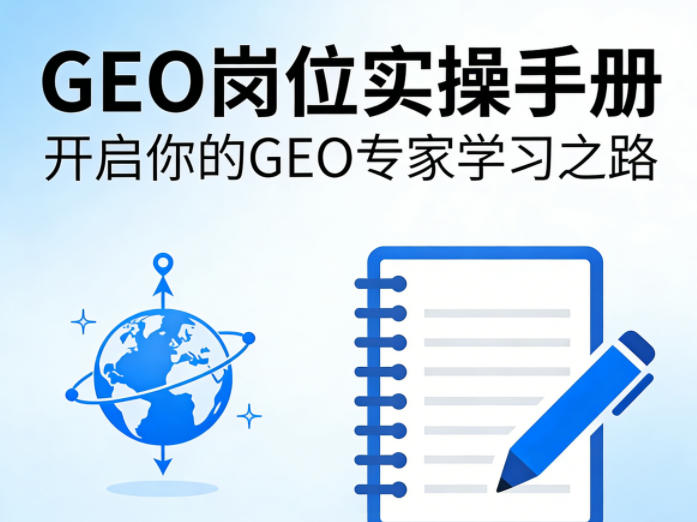GEO岗位实操手册，开启你的GE0专家学习之路-孔明聊项目