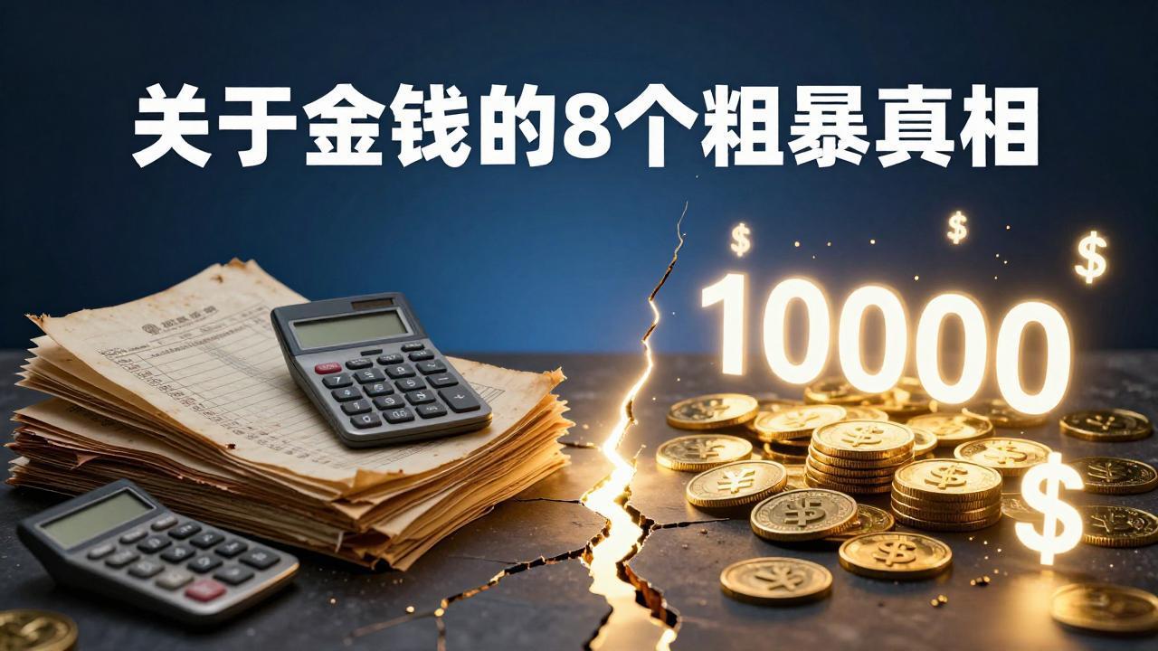付费文章：关于金钱的 8 个粗暴真相，彻底重塑你的赚钱思维与财富认知-孔明聊项目
