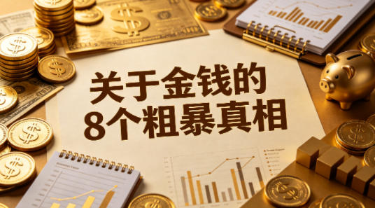 某公众号付费文章：关于金钱的8个粗暴真相-孔明聊项目