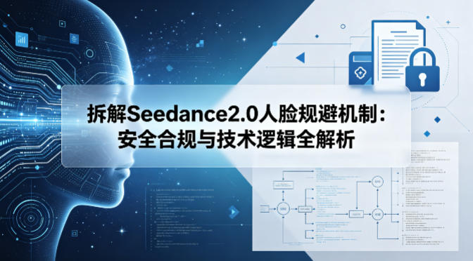 拆解Seedance2.0人脸规避机制：安全合规与技术逻辑全解析-孔明聊项目