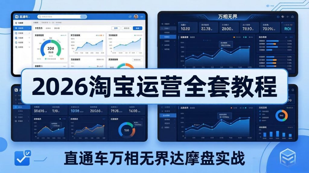 2026淘宝运营全套教程(更新5月8日-孔明聊项目