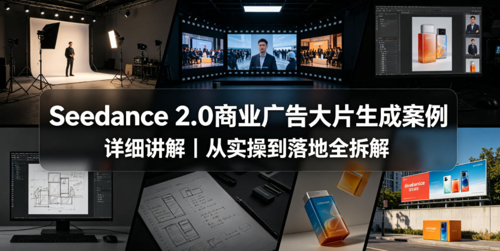 Seedance 2.0商业广告大片生成案例详细讲解｜从实操到落地全拆解-孔明聊项目