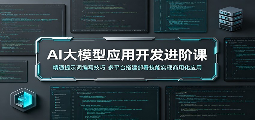 AI大模型应用开发进阶课：精通提示词编写技巧，多平台搭建部署技能实现商用化应用-孔明聊项目