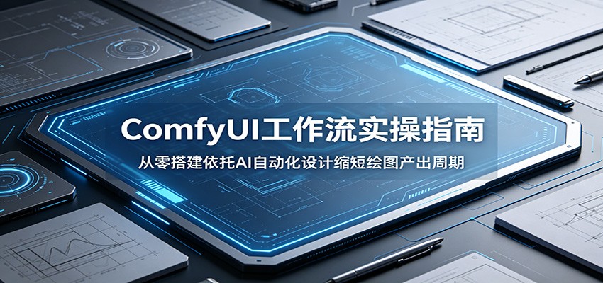 ComfyUI 工作流实操指南：从零搭建依托AI自动化设计缩短绘图产出周期-孔明聊项目