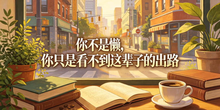 付费文章：你不是懒，你只是看不到这辈子的出路-孔明聊项目