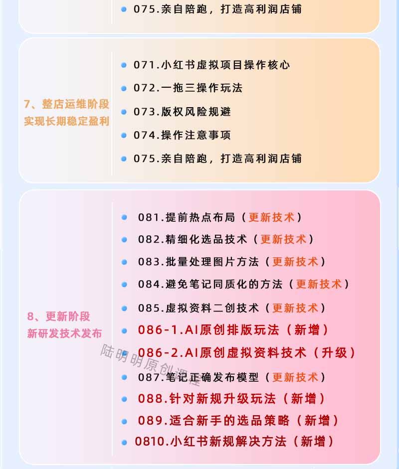 图片[4]-小红书虚拟项目特训班9.0，全面拥抱AI，批量产出原创PPT货源，单品/单店纯利润几万到几十W-孔明聊项目