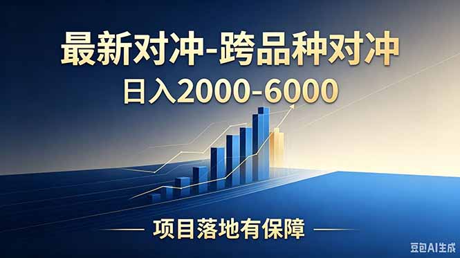 跨品种对冲震撼首发！日收益2000-6000+，项目绿色长久，安全稳健，合规靠谱，可批量放大-孔明聊项目