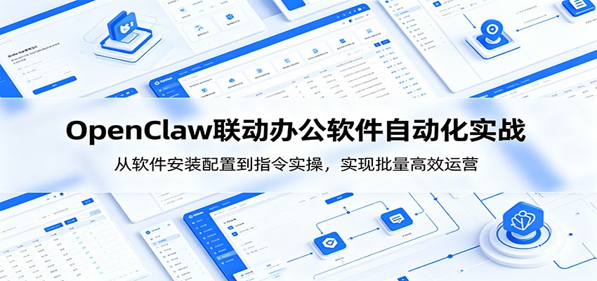 OpenClaw自动化实操课：从软件安装配置到指令实操，实现批量高效运营-孔明聊项目
