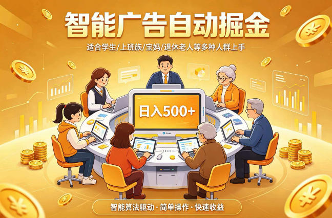 2026年最好做的项目：自动掘金项目，小白轻易上手，单日轻松收入500+【揭秘】-孔明聊项目