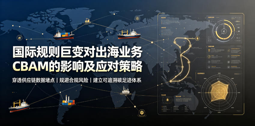 国际规则巨变对出海业务CBAM的影响及应对策略，帮助企业穿透供应链数据堵点，规避合规风险-孔明聊项目