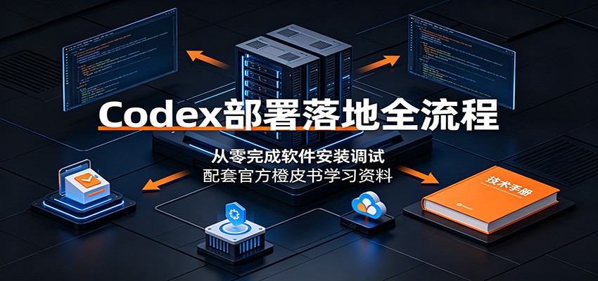 Codex部署落地全流程：从零完成软件安装调试，配套官方橙皮书学习资料-孔明聊项目