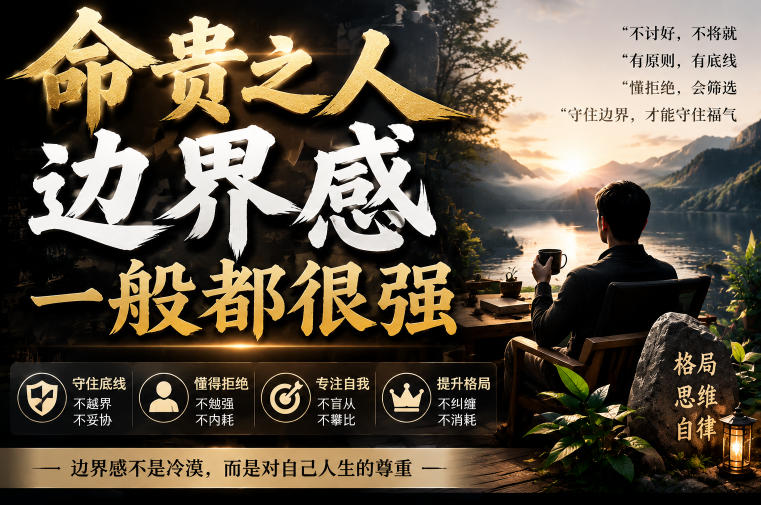 付费文章：命贵之人，边界感一般都很强-孔明聊项目