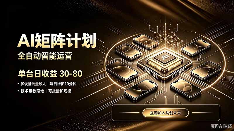 AI智能对话，矩阵规模化创业，全程技术扶持，长久稳定，日入800+-孔明聊项目