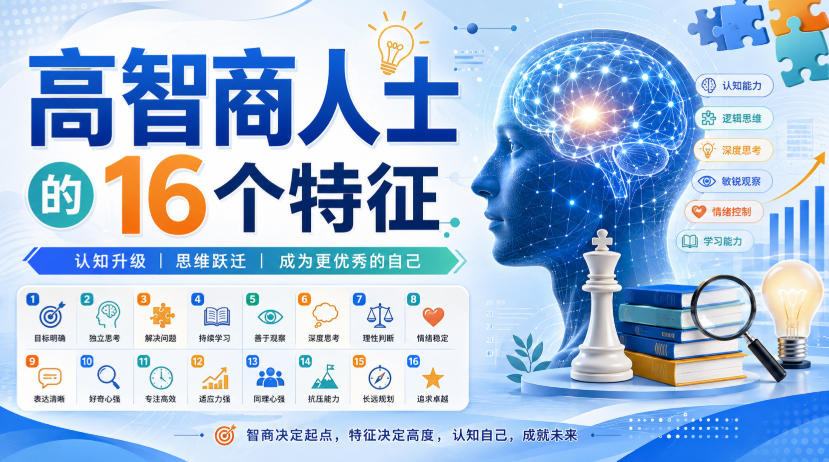 付费文章：高智商人士的16个特征-孔明聊项目