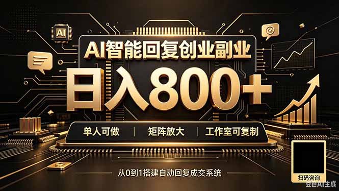 全自动AI挂机创业｜个人副业→工作室全链路扶持-孔明聊项目