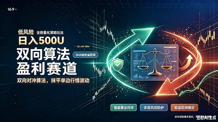 算法对冲/EA量化，日入500刀，躺着赚钱！你把它当做“自动提款机”，它把你就爆了-孔明聊项目