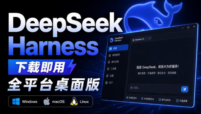 Github上近20万Stars，Harness现在可以双击运行使用了，Harness全平台桌面版-孔明聊项目