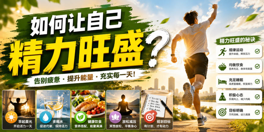 付费文章：如何让自己精力旺盛？-孔明聊项目