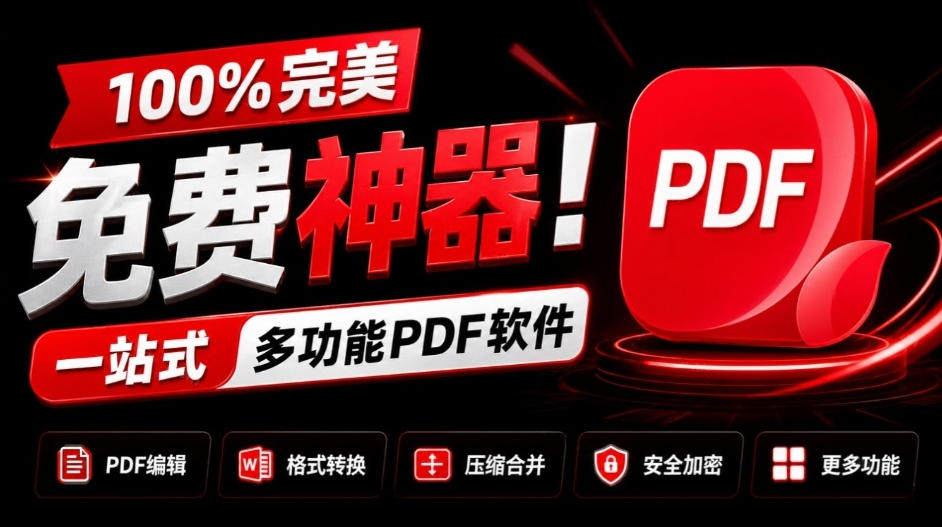 100%完美免费神器！一站式多功能PDF软件，支持PDF格式转换压缩编辑等，简约无广告，太Nice了JOPDF-孔明聊项目