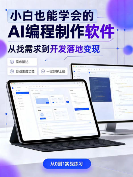 手把手教会你ai编程制作软件到变现全路径，零基础小白轻松上手，从找需求到开发落地变现【揭秘】-孔明聊项目