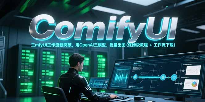 ComfyUI工作流新突破,用OpenAI三模型,批量出图(保姆级教程+工作流下载-孔明聊项目