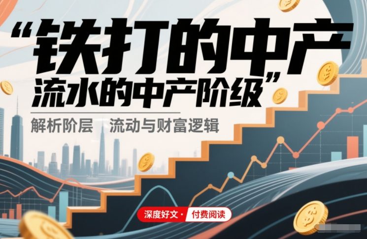 付费文章：铁打的中产，流水的中产阶级-孔明聊项目