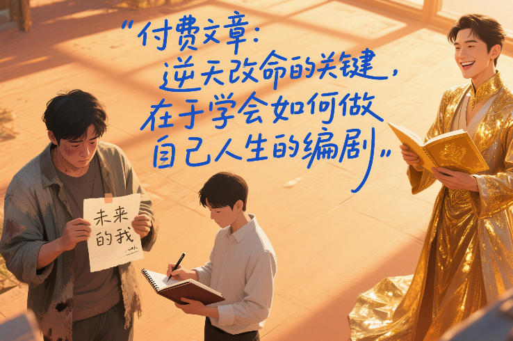 付费文章：逆天改命的关键，在于学会如何做自己人生的编剧-孔明聊项目