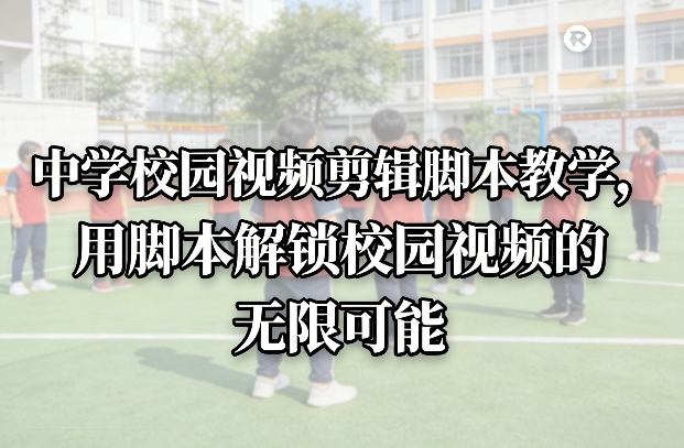 中学校园视频剪辑脚本教学，用脚本解锁校园视频的无限可能-孔明聊项目